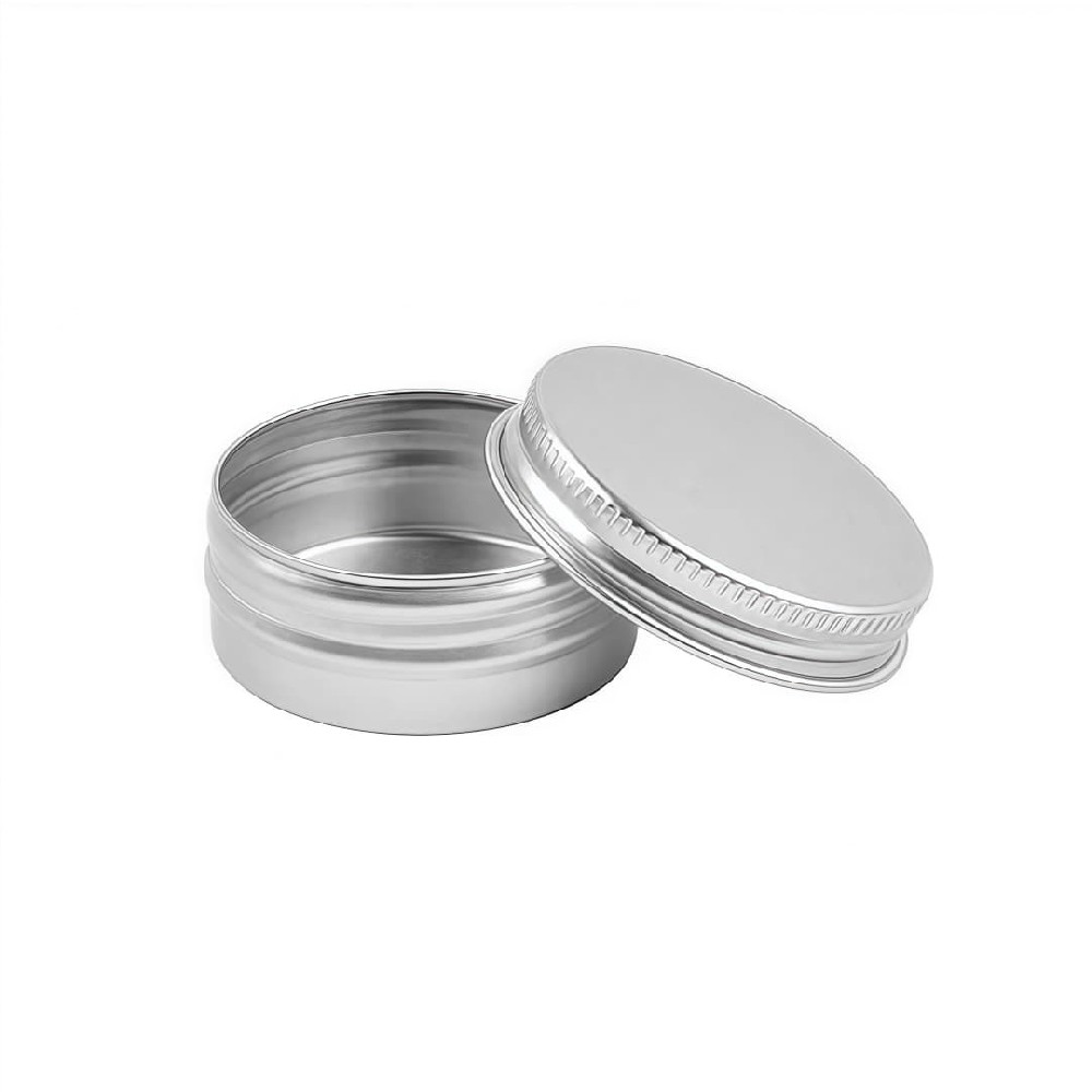 Custom Metal Tin Cans with Screw Cap for Storing Spices Sweets Tea or Gifts