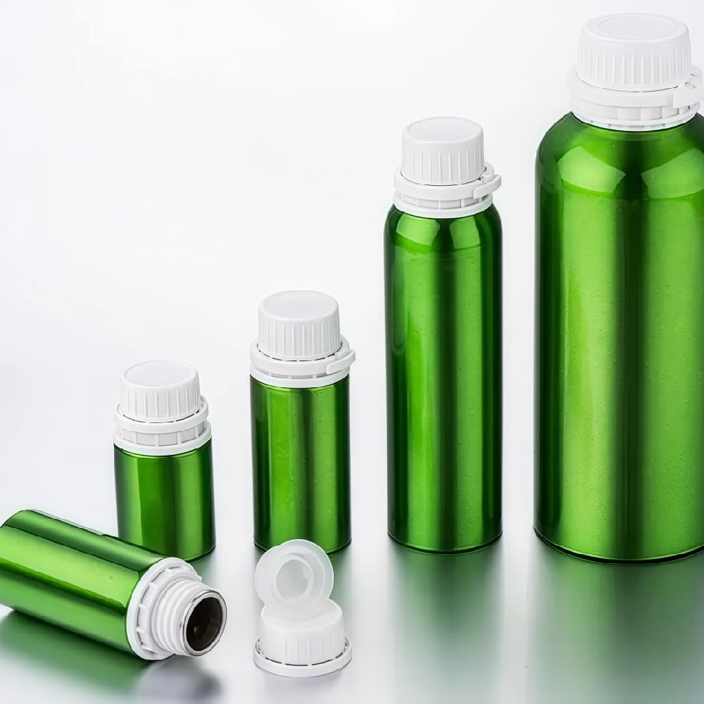 250ml 500ml 1L Aluminum Essential Oil Bottles with Tamper-Proof Cap