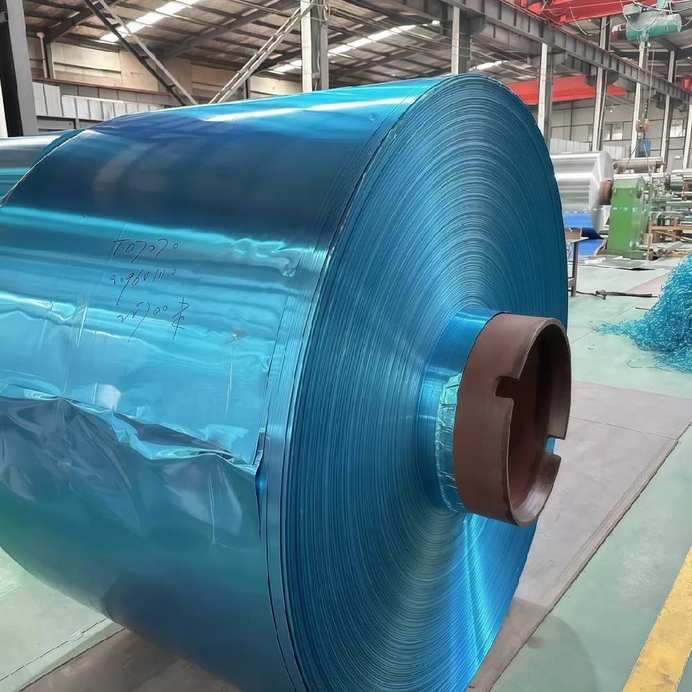 ASTM 3003 0.08mm Aluminum Foil Roll with Thickness Options from 0.006mm to 0.2mm for Automotive Heat Exchangers