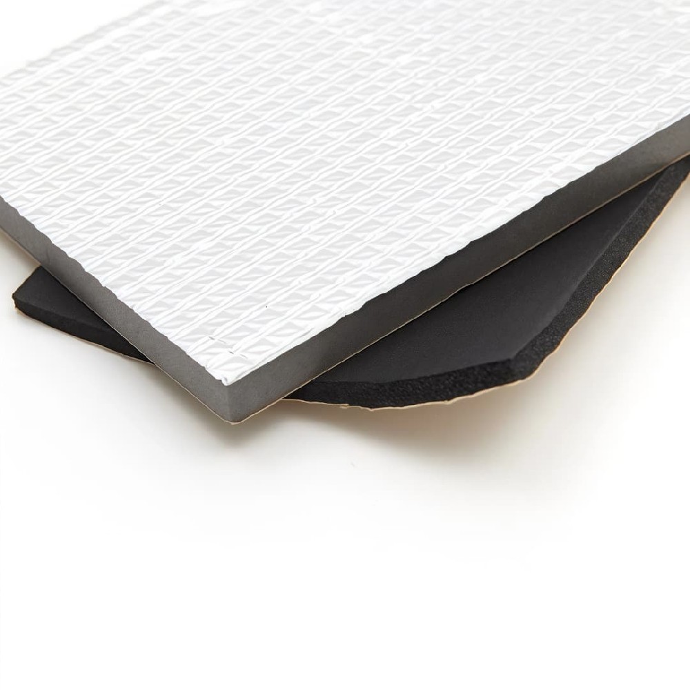Closed Cell High-Quality Aluminum Foil Rubber Foam Board/Sheet Insulation Material