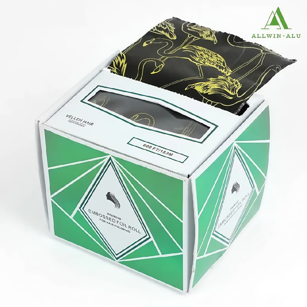 Soft Thick Chocolate Wrap Sheets Pop-up Aluminum Foil Sheet for Food Packaging