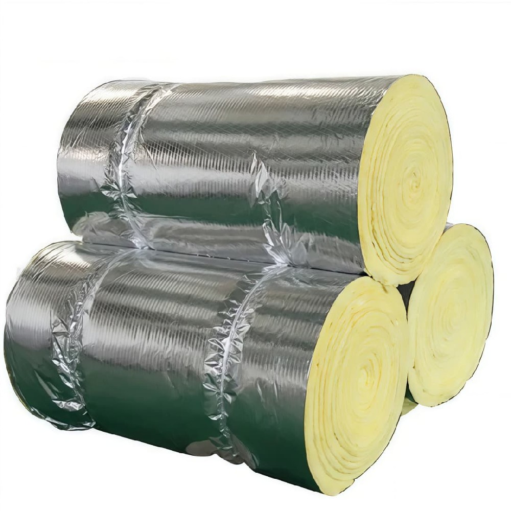 Waterproof and Heatproof Glasswool Board with Aluminum Foil Facing for Construction Material