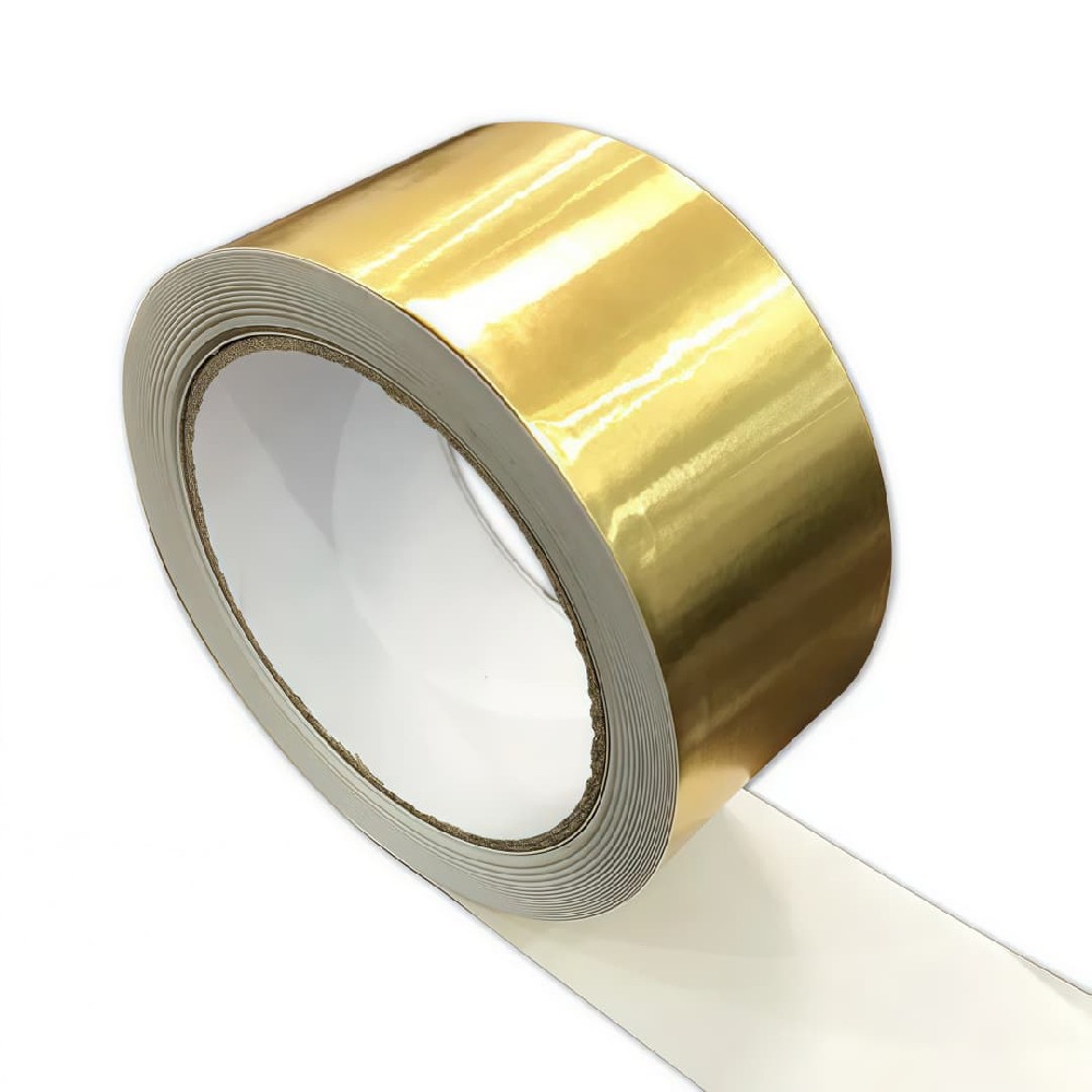 Heat Insulating Gold Aluminum Foil Tape for Roof and Wall Insulation Construction