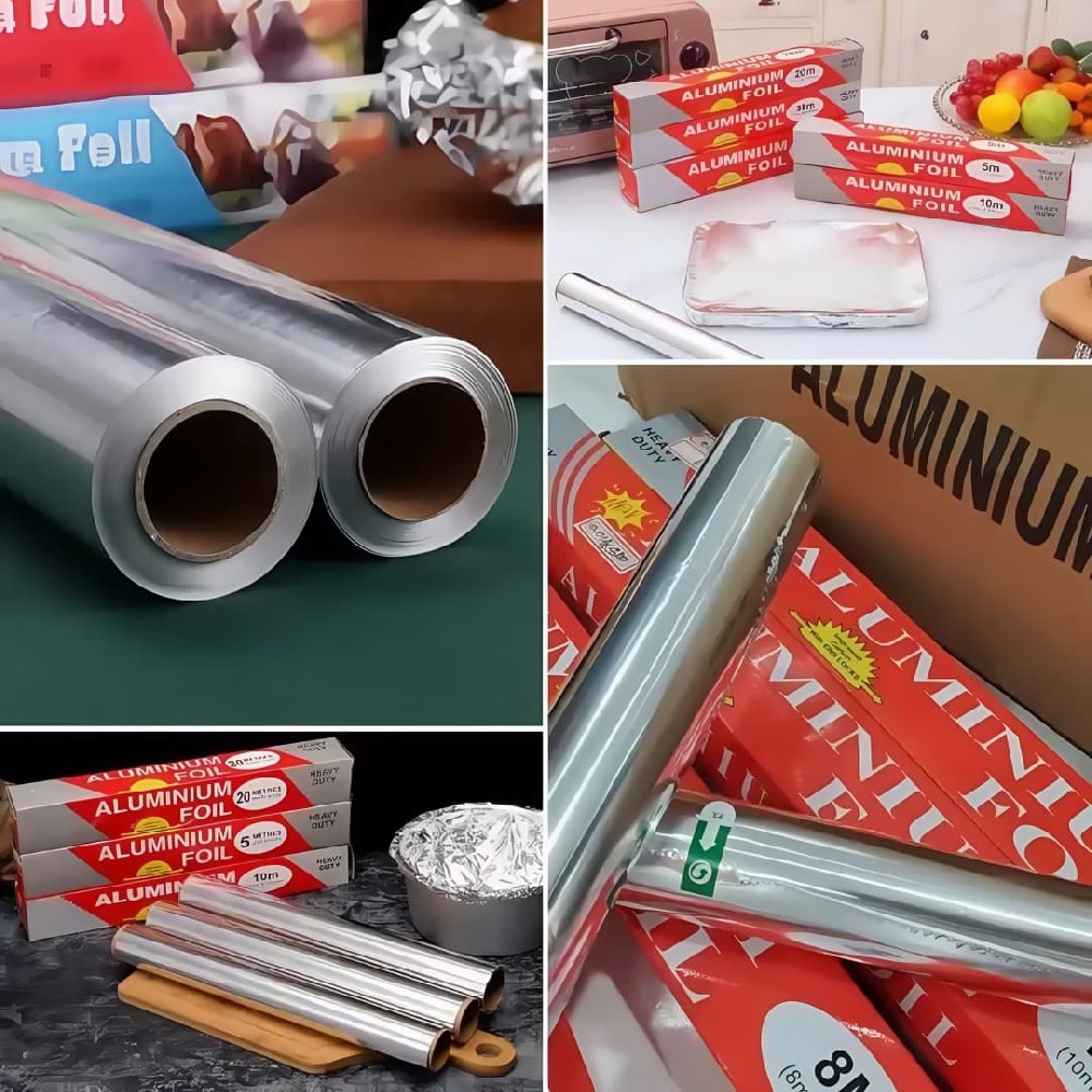 High-Quality Food-Grade Aluminum Foil for Food Packaging